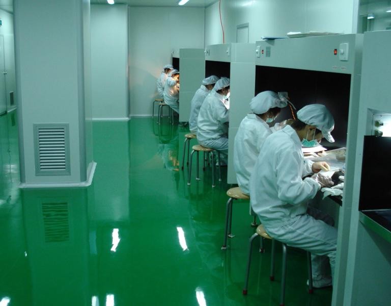 激埃特無塵車間